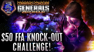 50 FFA Knockout Challenge iShock Live PreTourny Challenge  Generals Zero Hour [upl. by Fregger819]