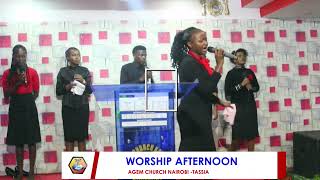 Worshipper Tina Ministering Powerfully At AGEM Nairobi Worship Afternoon [upl. by Radack]