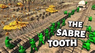 The SabreTooth  Epic Green Hill Defence  Download Army Men Strike [upl. by Maibach]