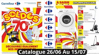 Nouveau Catalogue Carrefour De La Semaine Prochaine Du 2606 Au 150724 Bon Plan Chez Carrefour [upl. by Anaek751]