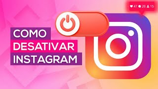 Como desativar o Instagram temporariamente [upl. by Enovad]