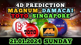 21012024SUNDAY MAGNUM 4D PREDICTION 🚀🚀 LATEST💰💰 [upl. by Davies855]