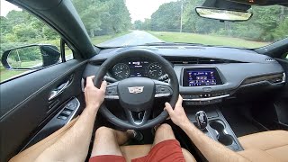 2022 Cadillac XT4 AWD Sport POV Drive Impressions and ASMR [upl. by Shanta]