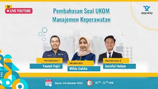 PEMBAHASAN SOAL UKOM NERS  MANAJEMEN KEPERAWATAN [upl. by Idelle719]