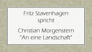 Christian Morgenstern „An eine Landschaftquot [upl. by Supat]