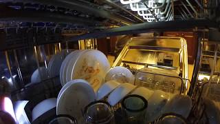 Whirlpool TotalCoverage Dishwasher  Full Load Interior View [upl. by Terena]