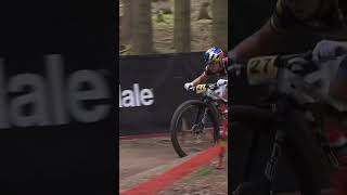 Theres attacking the descent and theres what Evie Richards is doing in Nova Mesto mtbworldcup [upl. by Amein]