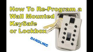 How To Reset amp Program A Keysafe Lockbox Supra DIY [upl. by Enrak659]