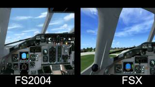 MD80 FSX vs FS2004 [upl. by Corrinne]