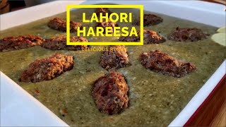 Lahori Hareesa Recipe  How to make Harissa at home  Harissa Banane Ka Tarika  Winter Recipes [upl. by Corbet]