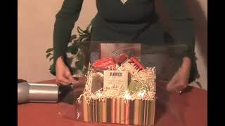 Shrink Wrapping Gift Baskets [upl. by Gnaht]