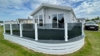 Stunning Willerby Portland Lodge 40 x 20ft Sited With Decking On 12 Month Park Near Skegness [upl. by Fusuy]