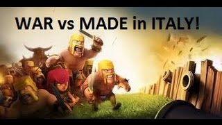 Clash of Clans With Beaker WAR Vs MADE in ITALY Top 50 clan Pt 1 [upl. by Eirahcaz483]