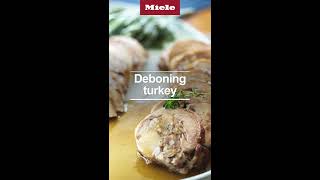 Roast turkey deboning [upl. by Aikar]