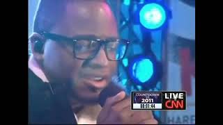 Taio Cruz  Imagine New Years Eve Live 2011  CNN [upl. by Adnic]