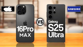 iPhone 16 Pro Max Vs Galaxy S25 Ultra Trakontech [upl. by Hoem]