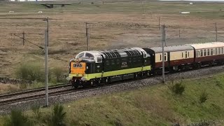 Deltic D9000 RSG  non stop Euston to Carlisle 120523 [upl. by Doowrehs]