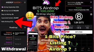 Bits Airdrop  Bits Airdrop Listing  1 Bits Price  Bits Withdrawal  Bits Road Map  Bits Tasks [upl. by Clarisse]