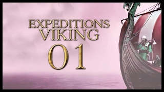 Lets Play Expeditions Viking Gameplay  Part 1 Expeditions Viking Walkthrough Full Release [upl. by Nawotna]