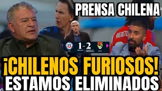 ¡ELIMINADOS PRENSA CHILENA DESTROZADOS ANALIZAN LA DERROTA DE CHILE VS BOLIVIA 21 ELIMINATORIAS [upl. by Tennek83]