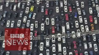 The worlds longest traffic jams BBC News [upl. by Ttiwed]