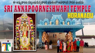 Horanadu Annapoorneswari Devi Temple Karnataka Full Tour Video In Telugu  Temples of Karnataka [upl. by Vivi]