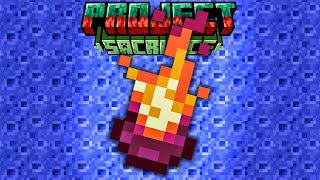 CREATIVE FLIGHT BLAZE CAKE amp SAPPHIRE EP9  Minecraft Project Sacrifice Modded Questing Skyblock [upl. by Farrington960]