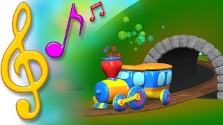 TuTiTu Songs  Train Song  Songs for Children with Lyrics [upl. by Eihtak395]