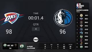 Oklahoma City Thunder  Dallas Mavericks  NBAPlayoffs presented by Google Pixel Live Scoreboard [upl. by Limaj710]