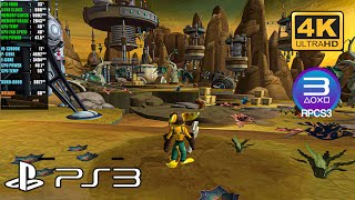 Ratchet amp Clank 1 HD  RPCS3 Emulator  Playable✔️  RTX 4080 16GB  i9 13900K 58GHz  4K 60FPS [upl. by Rick473]