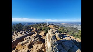 Cowles Mountain and Pyles Peak  San Diego CA [upl. by Bury668]