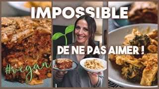 2 RECETTES que vous DEVEZ FAIRE GOÛTER à un NON VEGAN  Recette vegan healthy et gourmande [upl. by Jammin]