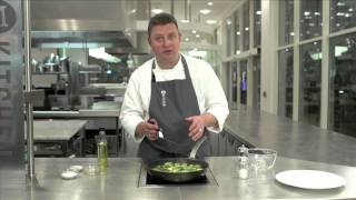 Leek and Olive Tarte Tartin recipe  Morrisons [upl. by Nagem]