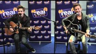 McFly  All About You LIVE Real Radio Band in the Boardroom [upl. by Alidus]