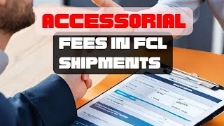 How to Navigate Accessorial Fees in FCL Shipments [upl. by Samau]