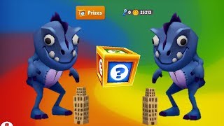 Subway Surfers Cairo 2018  Dino Facebook Special Gameplay  Cartoons Mee [upl. by Kuth]