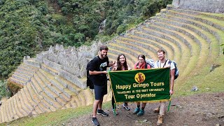 Short Inca Trail to Machu Picchu 2Day Hiking in PERU [upl. by Novyart]