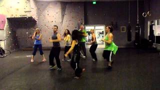 Dance Fitness Choreography with Kit  Bajo La Tormenta  Sergio George amp Salsa Giants [upl. by Korella]