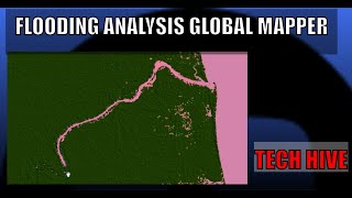 Flooding Analysis Global Mapper [upl. by Chaker]