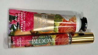 BATH amp BODY WORKS BRIGHTEST BLOOM PERFUME REVIEW‼️bathandbodyworks selfcare netflix perfume [upl. by Esinaej787]