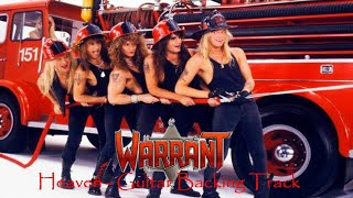 Warrant  Heaven Guitar Backing Track w Vocals [upl. by Neirbo]