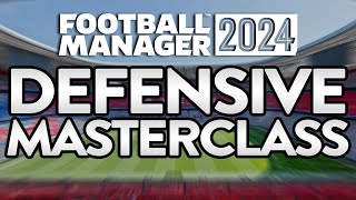 Creating the BEST Defensive Tactic in Football Manager 2024 [upl. by Eloci]