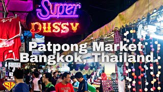 LIVE BANGKOK Pat Pong Market Red Light District [upl. by Birck323]