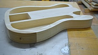 Telecaster Thinline Build part I [upl. by Neltiak]