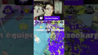 VICTOIRE IMPROBABLE   gaming nintendostreamers twitchclips splatoon3 shorts [upl. by Alecia]