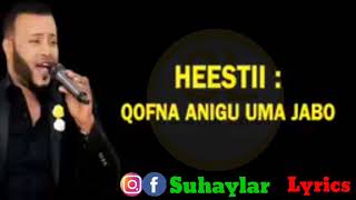 Axmed zaki hees cusub  Qofna anigu uma jabo 2019 [upl. by Aisayn]