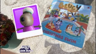 Christmas Swim Read By Mohammed Aladi  Bluey Book Reads  Bluey [upl. by Cinda]