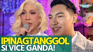 Darren Espanto ipinagtanggol si Vice Ganda tungkol sa isyu nito kina Axel at Christine sa Showtime [upl. by Anuqahs545]