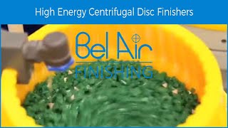 Bel Air Finishing Centrifugal Disc Machine [upl. by Annoirb]