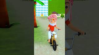 Garib Cycle Wali Ki beti  Gulli Bulli  Cartoon  granny  short  tmkoc mummy  shortscomedy [upl. by Assyla]